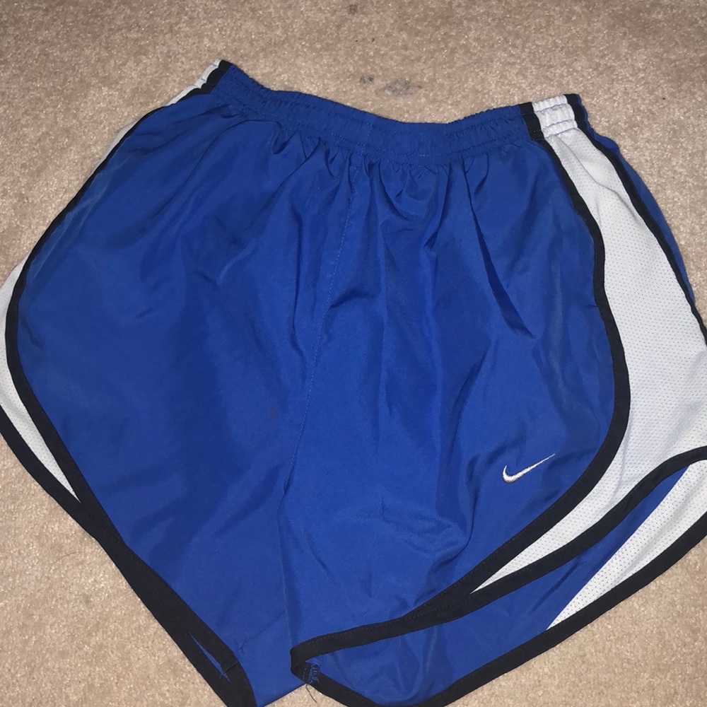 Blue & White Nike Shorts